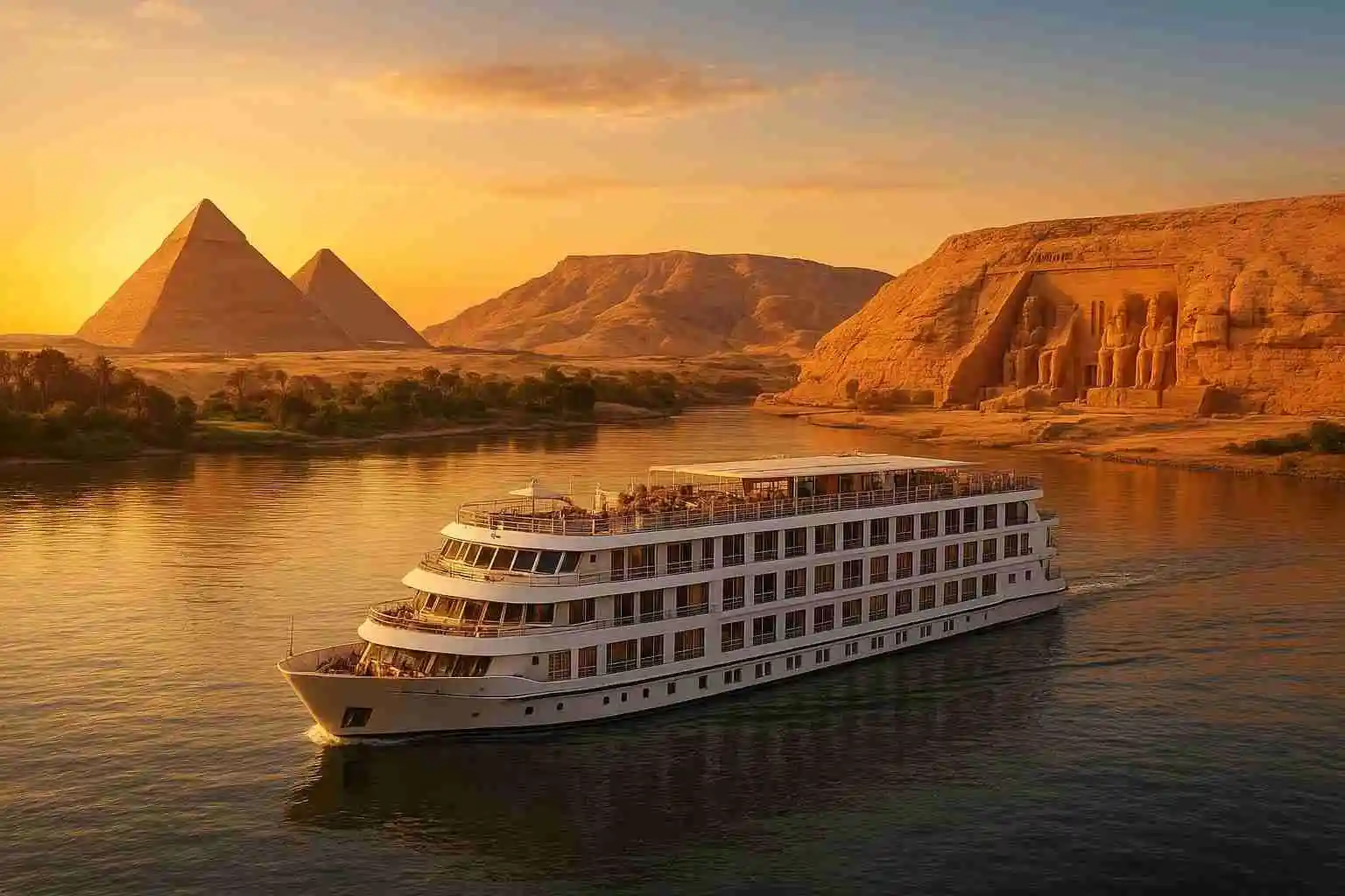 12 day Egypt tour with Giza Pyramids and Nile cruise