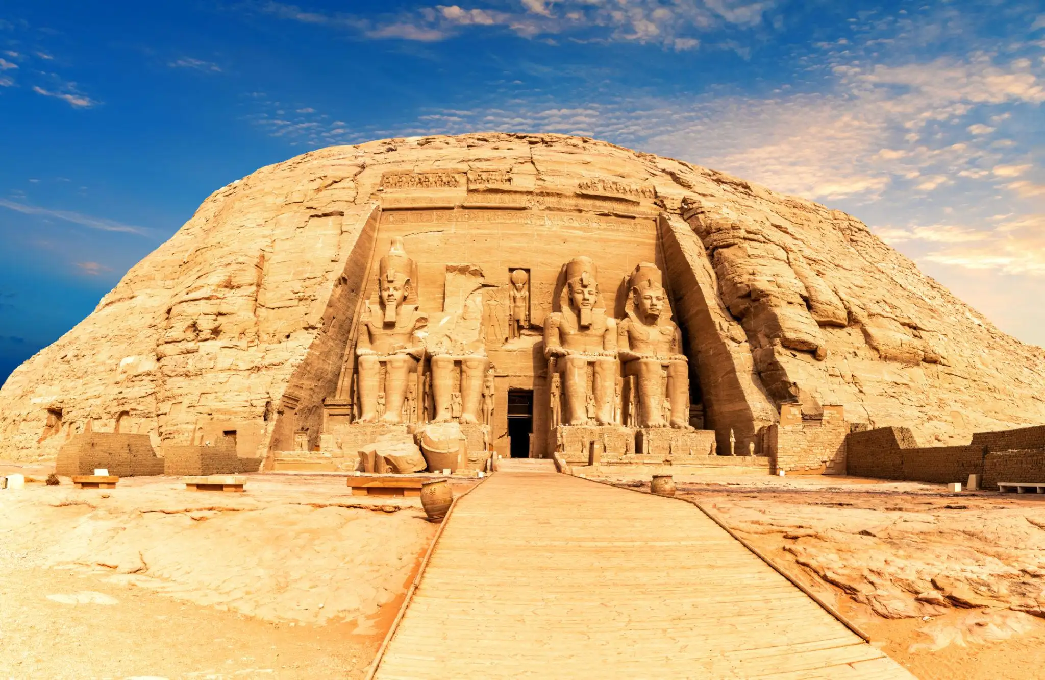 Egypt tourist attractions at Karnak Temple in Luxor